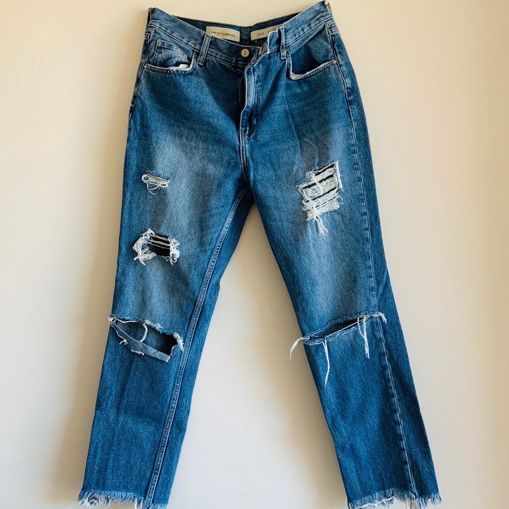 Pilcro and the Letterpress Tilde Jeans